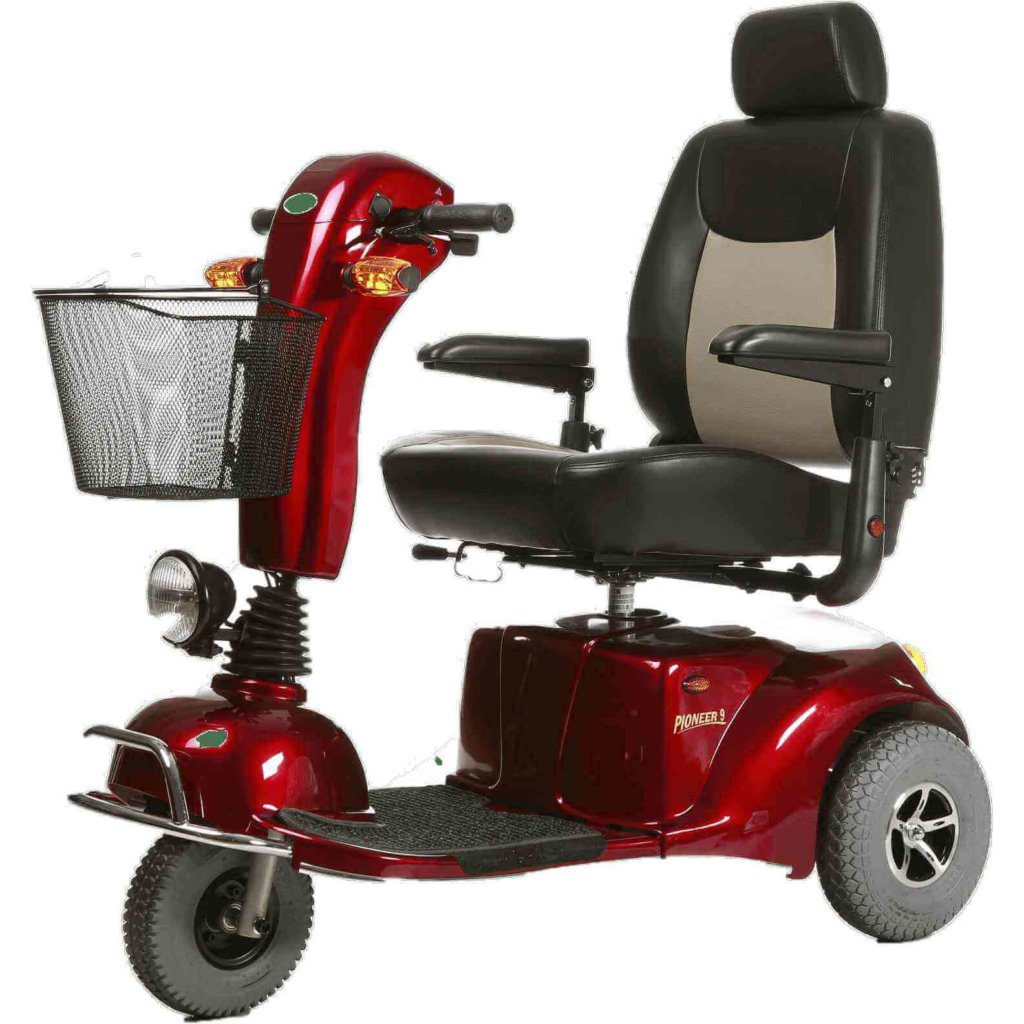 2026 Merits Pioneer 9 Heavy Duty 3 Wheel Mobility Scooter