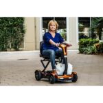 Live Image of EV-Rider Teqno Heavy Duty Auto Folding Travel Mobility Scooter