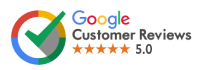 Google customer reviews rated 5.0 out of 5