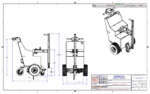 DJ Products CartCaddyShorty dimensions drawing